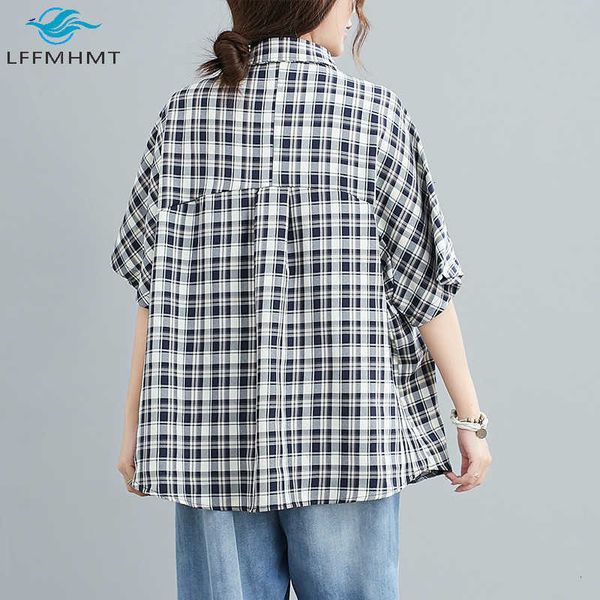 women's blouses & shirts large size plaid shirt for women short sleeve lapel oversized casual blouse female classical vintage cotton 8v, White
women's blouses & shirts large size plaid shirt for women short sleeve lapel oversized casual blouse female classical vintage cotton 8v, White