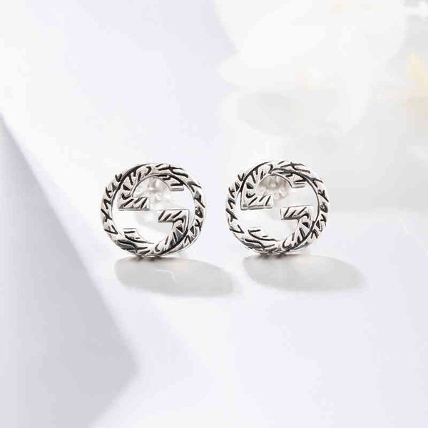 70% off sterling silver s925 earrings carved double letter earrings for men and women, Golden
70% off sterling silver s925 earrings carved double letter earrings for men and women, Golden
