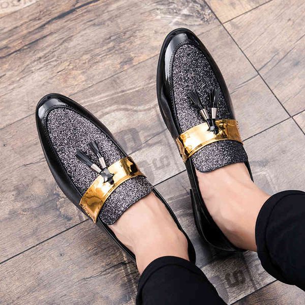 dress shoes men shadow patent leather fashion gold wedding party golden 38-48 formal ketn, Black
dress shoes men shadow patent leather fashion gold wedding party golden 38-48 formal ketn, Black