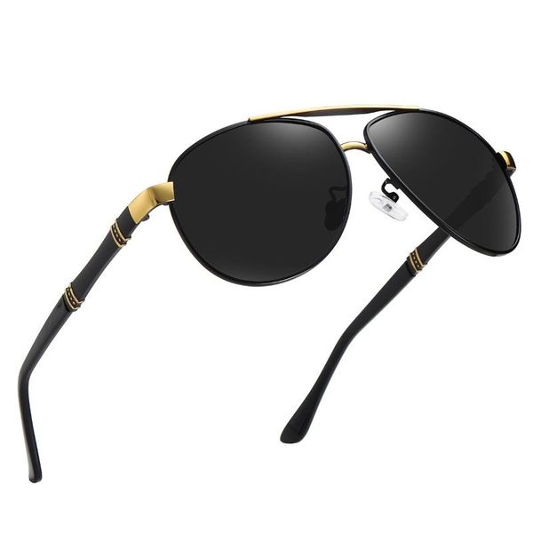 sunglasses fashion and elegant coating men's polarized driver professional driving glasses, White;black 
sunglasses fashion and elegant coating men's polarized driver professional driving glasses, White;black