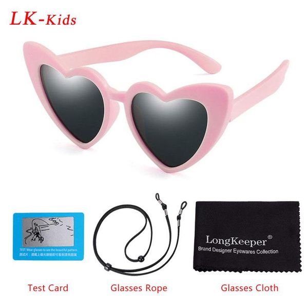 sunglasses longkeeper heart shape kids polarized with strap girls cat eye sun glasses flexible pink black eyewear uv400 oculos, Blue
sunglasses longkeeper heart shape kids polarized with strap girls cat eye sun glasses flexible pink black eyewear uv400 oculos, Blue
