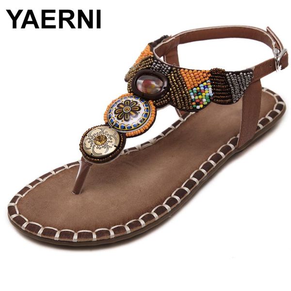 women bohemia sandals summer boho flat heel metallic beads ethnic rhinestone bohemian thong soft beach shoes black brown
women bohemia sandals summer boho flat heel metallic beads ethnic rhinestone bohemian thong soft beach shoes black brown