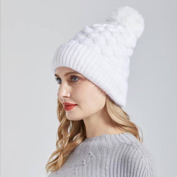 women baby kids crochet knitted hat caps children girl boy wool fur bobble ball pompom beanies hats, Blue;gray
women baby kids crochet knitted hat caps children girl boy wool fur bobble ball pompom beanies hats, Blue;gray