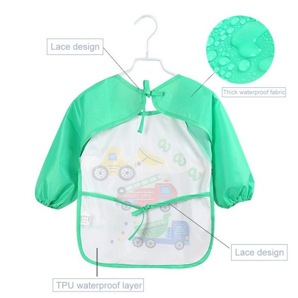 3Pieces/LotChildrens Waterproof Cloth Coveralls Painting Clothes Thick Waterproof Cloth Soft And Gentle Easy To Carry And Practical
3Pieces/LotChildrens Waterproof Cloth Coveralls Painting Clothes Thick Waterproof Cloth Soft And Gentle Easy To Carry And Practical