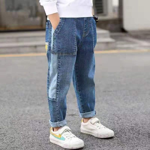 kids boys loose jeans clothes cowboy pants children solid color denim trousers baby boy casual stretch, Blue
kids boys loose jeans clothes cowboy pants children solid color denim trousers baby boy casual stretch, Blue