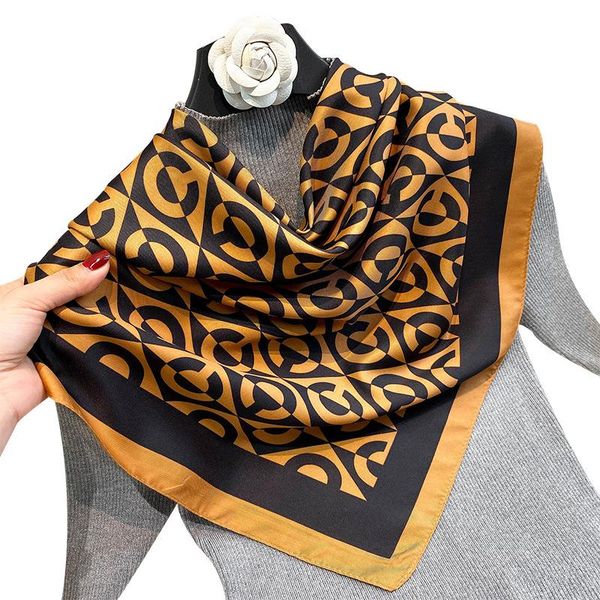 scarves 90cm square scarf women design printed shawls and wraps foulard female hijab bandana summer neckerchief, Blue;gray
scarves 90cm square scarf women design printed shawls and wraps foulard female hijab bandana summer neckerchief, Blue;gray