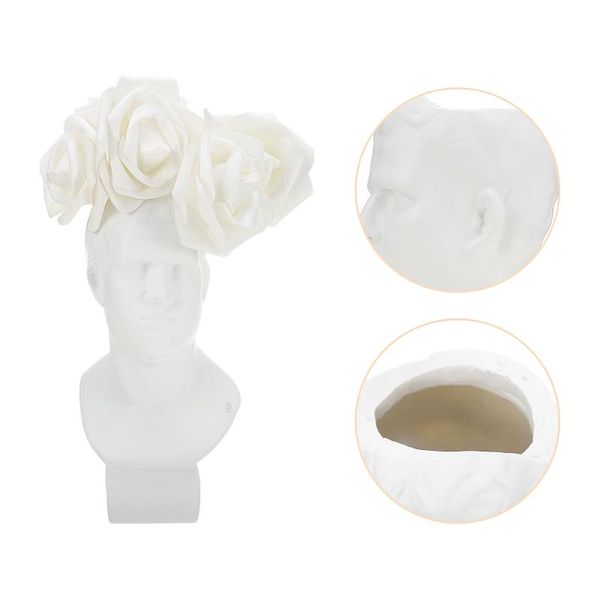 decorative flowers & wreaths flowerpot resin planter imitated human head succulent
decorative flowers & wreaths flowerpot resin planter imitated human head succulent