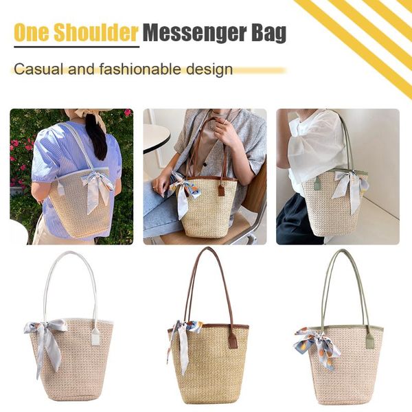 evening bags beach silk scarf weave woven handbag summer rattan handmade tote straw women's designer travel shoulder bag handbags
evening bags beach silk scarf weave woven handbag summer rattan handmade tote straw women's designer travel shoulder bag handbags