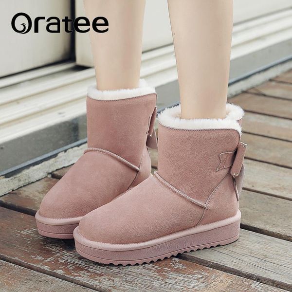 boots fashion genuine leather snow butterfly-knot woman winter ankle women short warm rhinestone flat shoes, Black
boots fashion genuine leather snow butterfly-knot woman winter ankle women short warm rhinestone flat shoes, Black