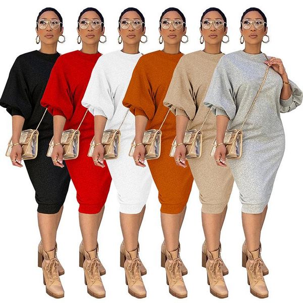 casual dresses autumn bohemian o neck puff sleeve pleated sundress women solid dress party fashion vintage vestidos, Black;gray
casual dresses autumn bohemian o neck puff sleeve pleated sundress women solid dress party fashion vintage vestidos, Black;gray
