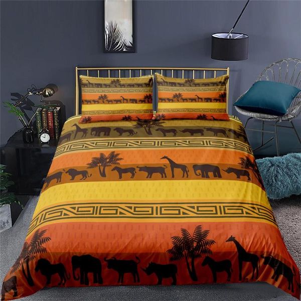 bedding sets 2021 retro africa animals duvet cover pillowcase 2/3pcs bed twin king size clothes home textiles
bedding sets 2021 retro africa animals duvet cover pillowcase 2/3pcs bed twin king size clothes home textiles