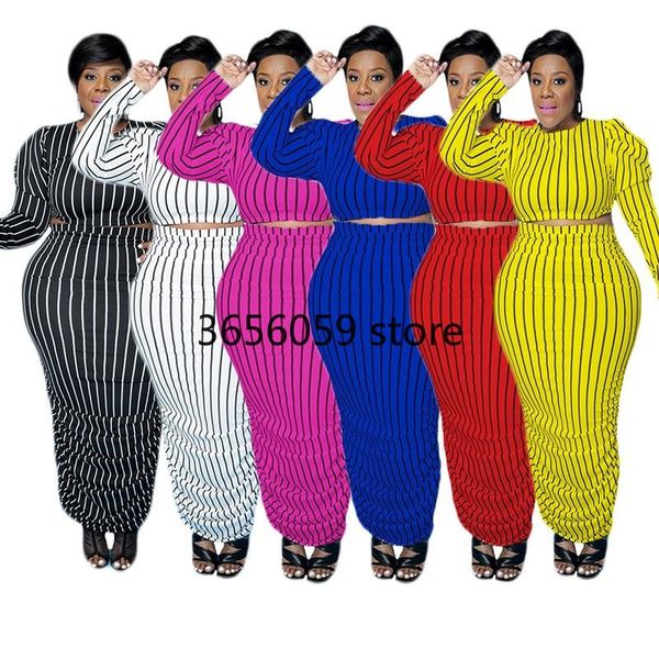 ethnic clothing 2 pieces set autumn fashion women 2021 female crop stripe print long sleeve elastic waist ruched bodycon skirts, Red
ethnic clothing 2 pieces set autumn fashion women 2021 female crop stripe print long sleeve elastic waist ruched bodycon skirts, Red