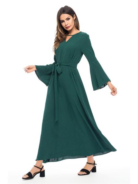 ethnic clothing muslim dress middle east fashion spring/summer hollow o-neck trumpet sleeve dubai abaya turkey long donsignet, Red
ethnic clothing muslim dress middle east fashion spring/summer hollow o-neck trumpet sleeve dubai abaya turkey long donsignet, Red