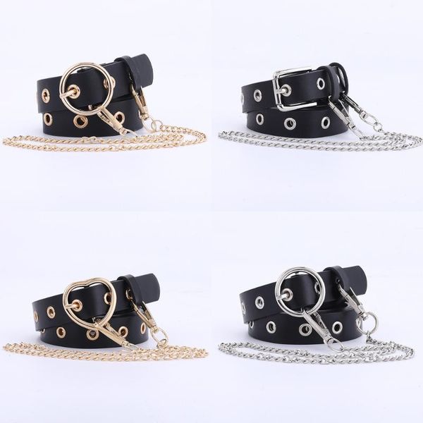 belts women chain belt students hollow fashion casual alloy pin buckle ins wind cowboy pants, Black;brown
belts women chain belt students hollow fashion casual alloy pin buckle ins wind cowboy pants, Black;brown