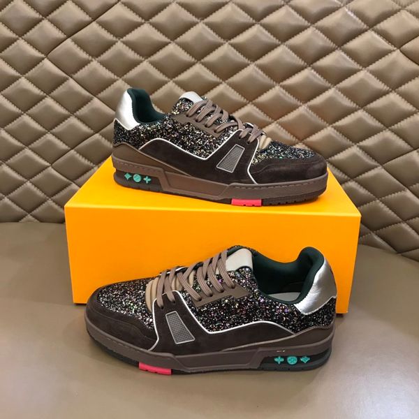 2021 new designer fashion luxury casual men's shoes calfskin material, sequin elements, comfortable and non-slip size 38-45, Black
2021 new designer fashion luxury casual men's shoes calfskin material, sequin elements, comfortable and non-slip size 38-45, Black
