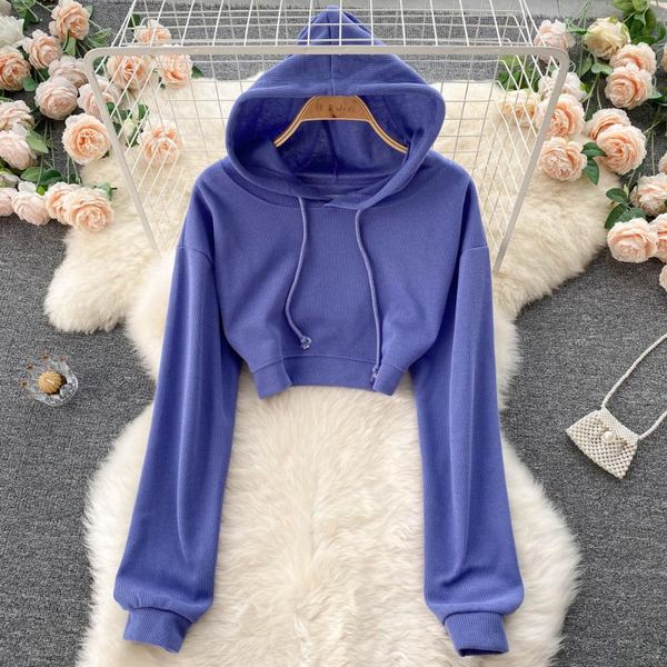 women's hoodies & sweatshirts b467 women 2021 autumn fashion retro chic short hooded long-sleeved solid color, Black
women's hoodies & sweatshirts b467 women 2021 autumn fashion retro chic short hooded long-sleeved solid color, Black