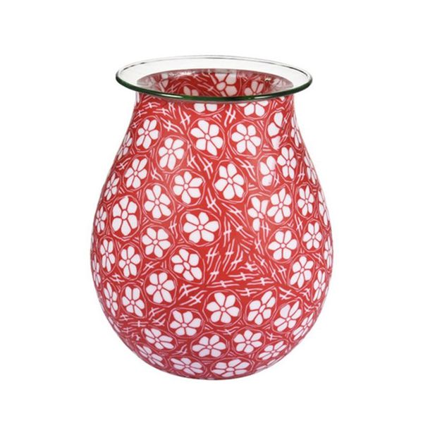 glass aroma safe stylish room decoration small red flower pattern durable 3d 40w candle burner electronic lamp fragrance lamps
glass aroma safe stylish room decoration small red flower pattern durable 3d 40w candle burner electronic lamp fragrance lamps