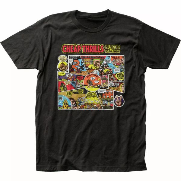 big brother & the holding co thrills t shirt mens licensed rock roll black, White;black
big brother & the holding co thrills t shirt mens licensed rock roll black, White;black