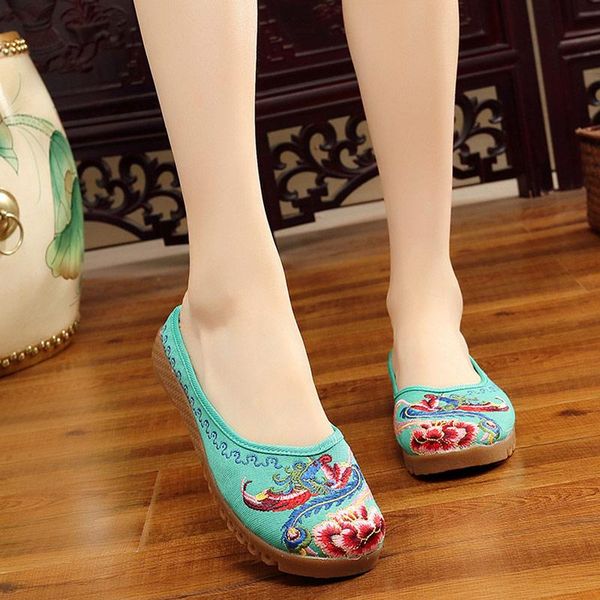 slippers retro phoenix embroidered ladies's canvas shoes summer autumn women handmade fabric embroidery close toe slide platform, Black
slippers retro phoenix embroidered ladies's canvas shoes summer autumn women handmade fabric embroidery close toe slide platform, Black