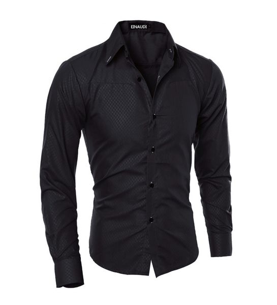 men's casual shirts men plaid brand 5xl new mens dress long sleeve slim black white social male clothes chemise homme without tie, White;black
men's casual shirts men plaid brand 5xl new mens dress long sleeve slim black white social male clothes chemise homme without tie, White;black