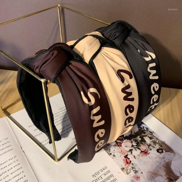 summer style women's headband korean-style lettered pattern beam hair bands spinning fabric headband1, Brown
summer style women's headband korean-style lettered pattern beam hair bands spinning fabric headband1, Brown