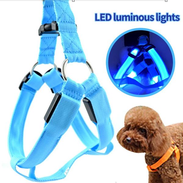 dog collars & leashes led nylon breast-band harness collar night safety flashing glow products for luminous pet supplies christmas
dog collars & leashes led nylon breast-band harness collar night safety flashing glow products for luminous pet supplies christmas