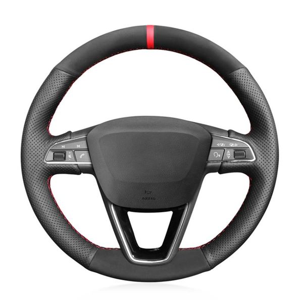steering wheel covers black suede artificial leather car cover for seat leon 5f 3 2013-2021 ibiza 6j tarraco arona ateca alhambra
steering wheel covers black suede artificial leather car cover for seat leon 5f 3 2013-2021 ibiza 6j tarraco arona ateca alhambra