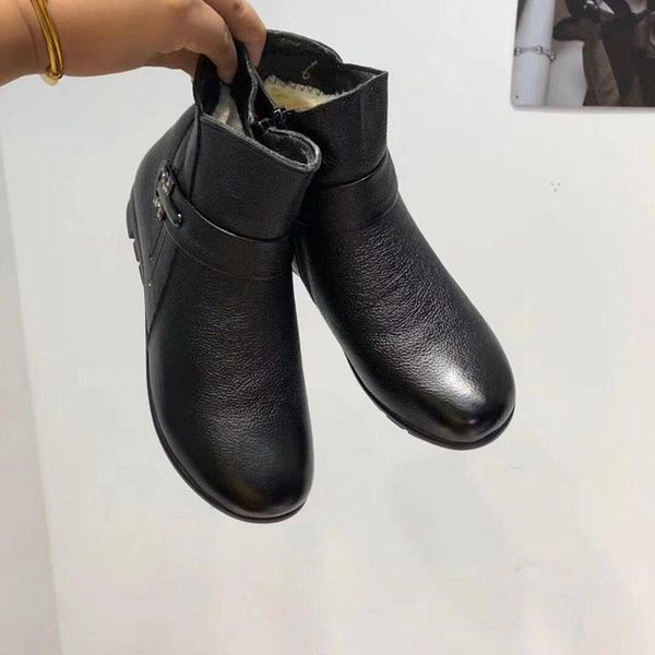 boots women snow warm short fur plush winter ankle shoes plus velvet cotton female fashion comfortable, Black
boots women snow warm short fur plush winter ankle shoes plus velvet cotton female fashion comfortable, Black