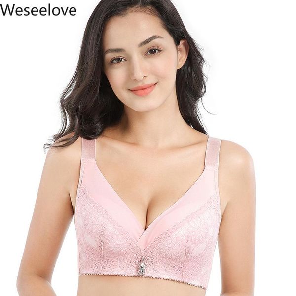 bras weseelove rimless lace bra bralette large size female summer thin style pushup breast holding adjustable cup underwear b22, Red;black
bras weseelove rimless lace bra bralette large size female summer thin style pushup breast holding adjustable cup underwear b22, Red;black