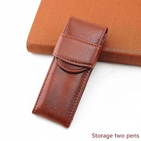 1piece black/coffee fountain pen pouch pu leather pencil storage case pouchs bag holder durable for 2 pens bags
1piece black/coffee fountain pen pouch pu leather pencil storage case pouchs bag holder durable for 2 pens bags