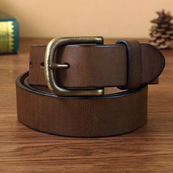 belts retro cowboy jeans leather belt men cowskin vintage brass pin buckle genuine for long waist, Black;brown
belts retro cowboy jeans leather belt men cowskin vintage brass pin buckle genuine for long waist, Black;brown