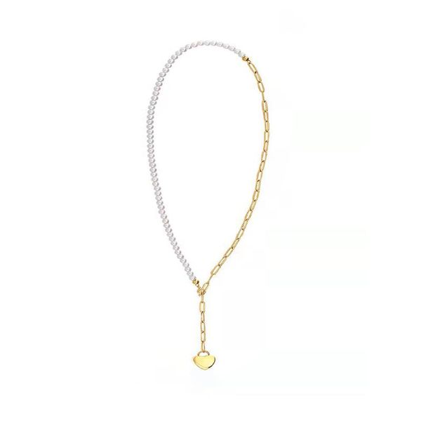 chains 6-7mm freshwater pearl women's neck chain 80cm total length love long sweater necklace double-layer folding fashion, Silver
chains 6-7mm freshwater pearl women's neck chain 80cm total length love long sweater necklace double-layer folding fashion, Silver