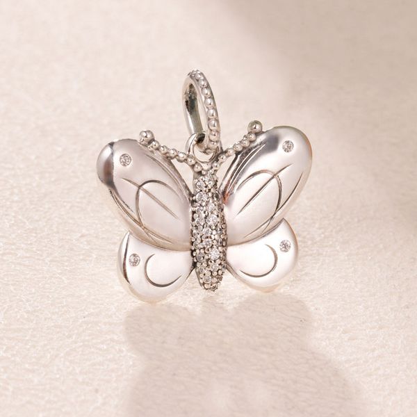 925 sterling silver sparking butterfly pendant charm bead fits european pandora jewelry charm bracelets, Black
925 sterling silver sparking butterfly pendant charm bead fits european pandora jewelry charm bracelets, Black