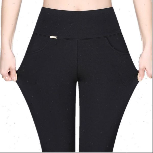 korean plus size black skinny womens pants high waist slim leggings thin small leg pencil stretch trousers, Black;white
korean plus size black skinny womens pants high waist slim leggings thin small leg pencil stretch trousers, Black;white