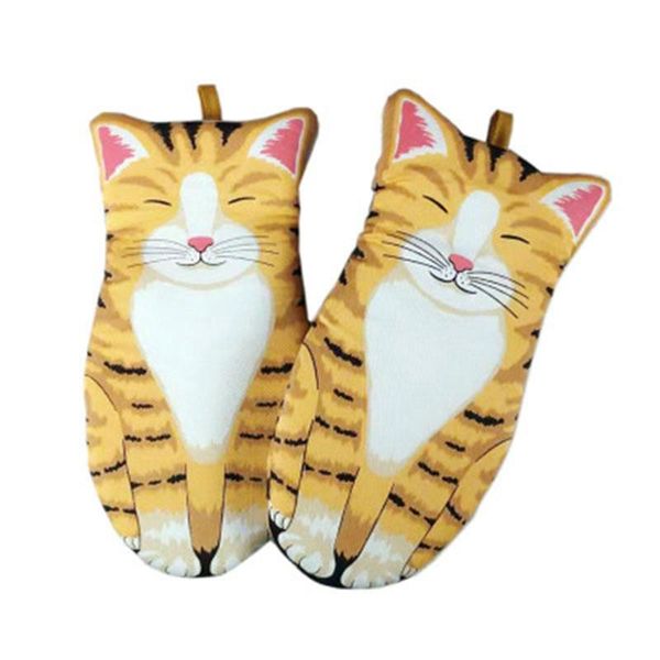oven mitts 1 pair of pure cotton cat gloves baking insulation microwave anti-scalding
oven mitts 1 pair of pure cotton cat gloves baking insulation microwave anti-scalding