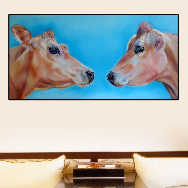 large size animal art cows wall pictures for living room canvas printed painting modern art prints poster unframed
large size animal art cows wall pictures for living room canvas printed painting modern art prints poster unframed