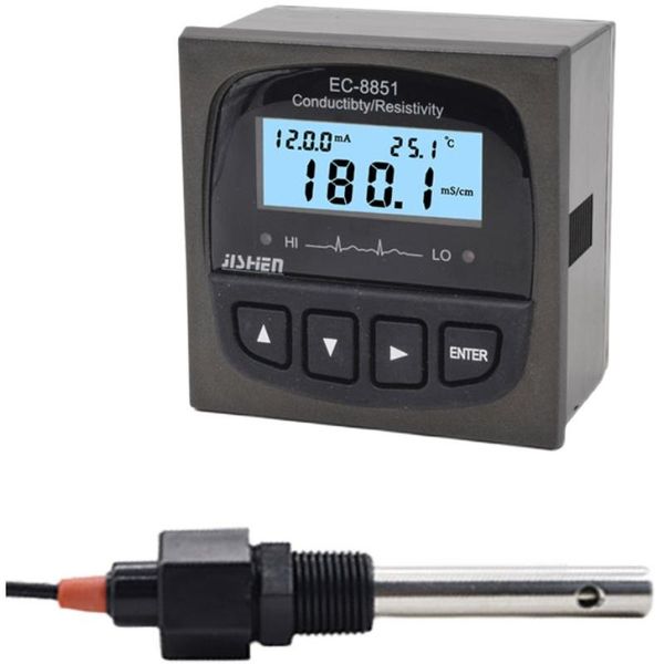 counters ec meter industrial online conductivity controller resistivity tds electrode ec-8851
counters ec meter industrial online conductivity controller resistivity tds electrode ec-8851