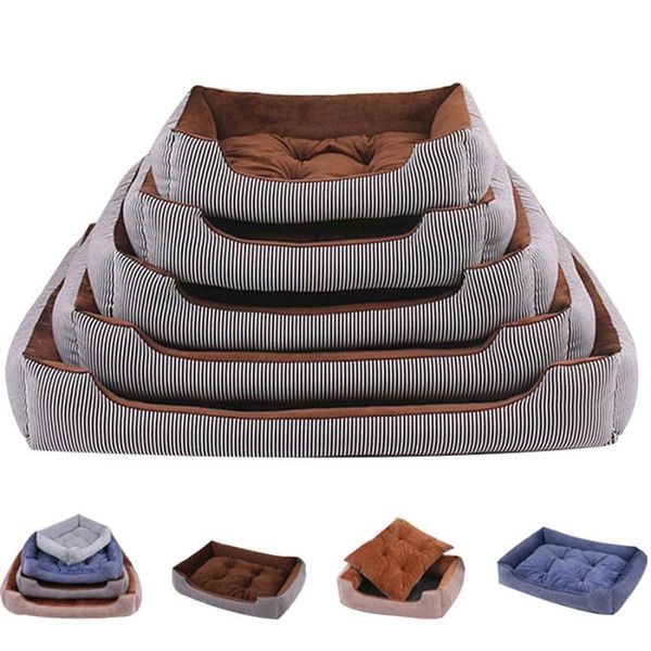 kennels & pens winter pet dog bed stripe soft cotton waterproof sofa for large dogs puppy warm house cushion 6 size
kennels & pens winter pet dog bed stripe soft cotton waterproof sofa for large dogs puppy warm house cushion 6 size