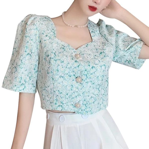 women's jackets retro floral lace single-breasted slim cropped summer jacket coat female shirts ladies office blouse, Black;brown
women's jackets retro floral lace single-breasted slim cropped summer jacket coat female shirts ladies office blouse, Black;brown