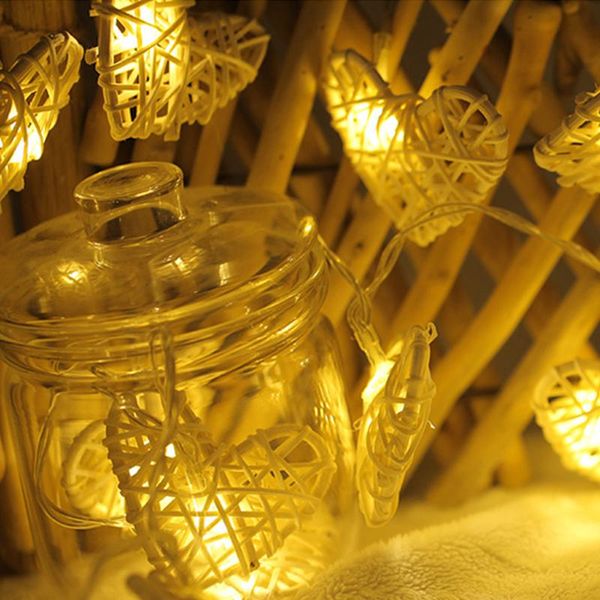 strings led battery-powered christmas rattan love heart lamp string fairy light garland for bedroom party wedding garden decoration
strings led battery-powered christmas rattan love heart lamp string fairy light garland for bedroom party wedding garden decoration