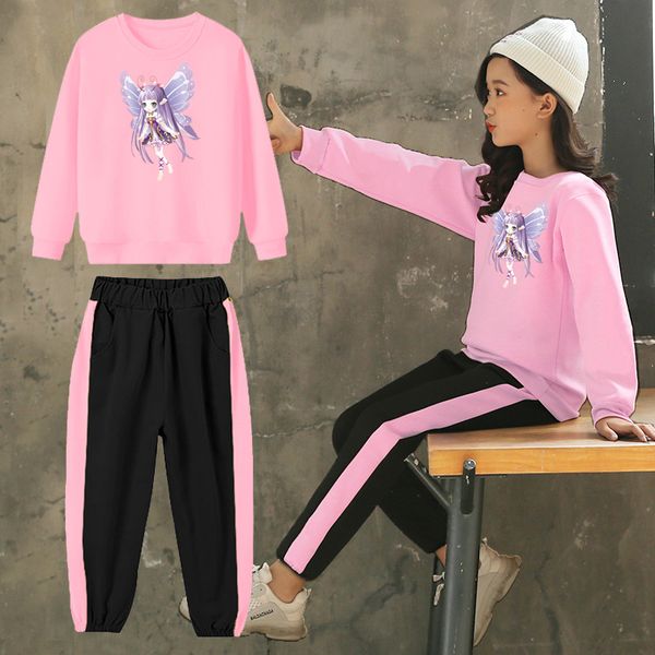 Girls Clothes Sets Autumn Spring Long Sleeve Sweater + Pants Fashion Children Clothing Suits Kids Tracksuit 5 6 7 8 9 10 12 Year
Girls Clothes Sets Autumn Spring Long Sleeve Sweater + Pants Fashion Children Clothing Suits Kids Tracksuit 5 6 7 8 9 10 12 Year