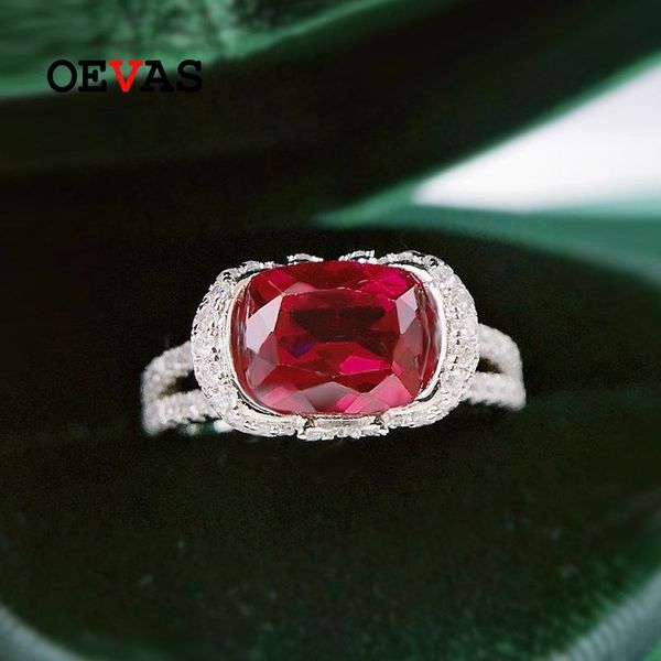 cluster rings oevas 100% 925 sterling silver 7*9mm oval ruby high carbon diamond for women sparkling wedding party fine jewelry gift, Golden;silver
cluster rings oevas 100% 925 sterling silver 7*9mm oval ruby high carbon diamond for women sparkling wedding party fine jewelry gift, Golden;silver