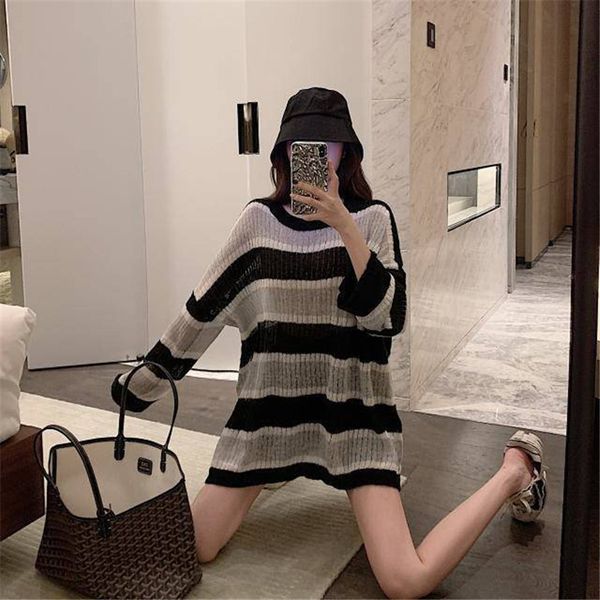 women's sweaters loose female sweater striped kawaii ulzzang, japanese dress harajuku for autumn women x2li, White;black
women's sweaters loose female sweater striped kawaii ulzzang, japanese dress harajuku for autumn women x2li, White;black