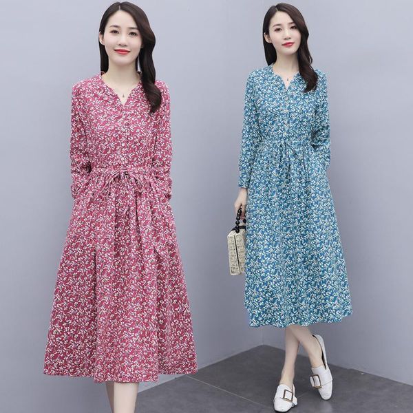 casual dresses women dress autumn 2022 office lady fashion print long sleeve cotton linen loose high waist belt v-neck, Black;gray
casual dresses women dress autumn 2022 office lady fashion print long sleeve cotton linen loose high waist belt v-neck, Black;gray