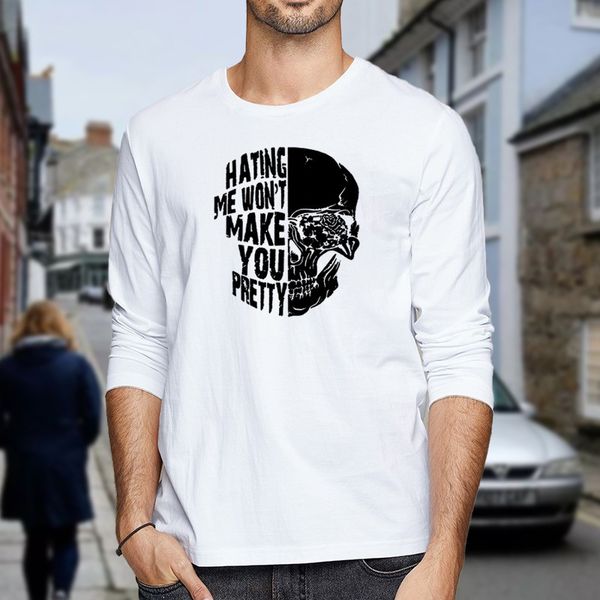 long sve t-shirt men's autumn cotton round neck t-shirt loose autumn cloth fashion men's t-shirt autumn cloth, White;black
long sve t-shirt men's autumn cotton round neck t-shirt loose autumn cloth fashion men's t-shirt autumn cloth, White;black