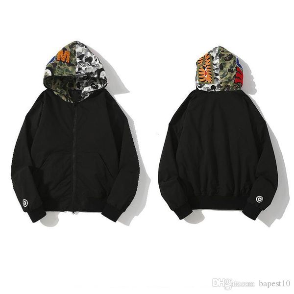 famous designer jacket men's chinese style stitching shark cardigan zipper black autumn m-xxxl size, Black;brown
famous designer jacket men's chinese style stitching shark cardigan zipper black autumn m-xxxl size, Black;brown