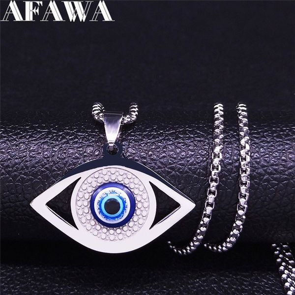 fashion islam hamsa eyes stainless steel chain for women silver color pendant necklace jewelry collar mujer n1258s02
fashion islam hamsa eyes stainless steel chain for women silver color pendant necklace jewelry collar mujer n1258s02