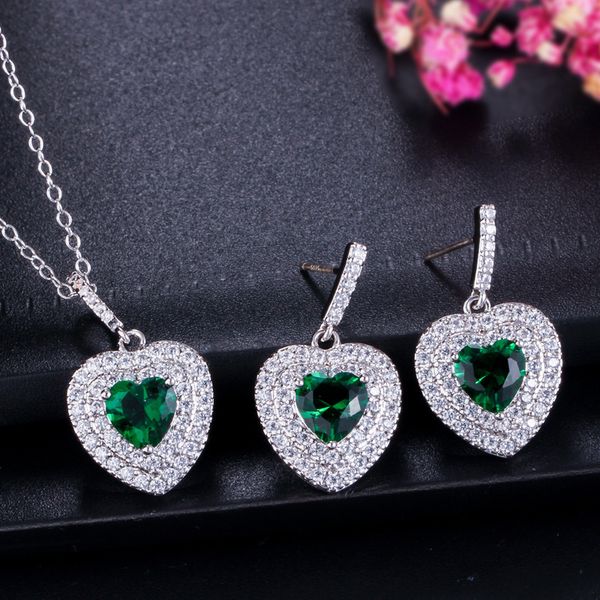 multicolor optional s925 pure silver needle fashion peach heart earring necklace with micro inlaid zircon heart chain
multicolor optional s925 pure silver needle fashion peach heart earring necklace with micro inlaid zircon heart chain