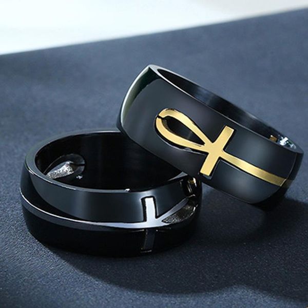 cluster rings ankh egyptian cross ring for men stainless steel roatable separable finger collection, Golden;silver
cluster rings ankh egyptian cross ring for men stainless steel roatable separable finger collection, Golden;silver