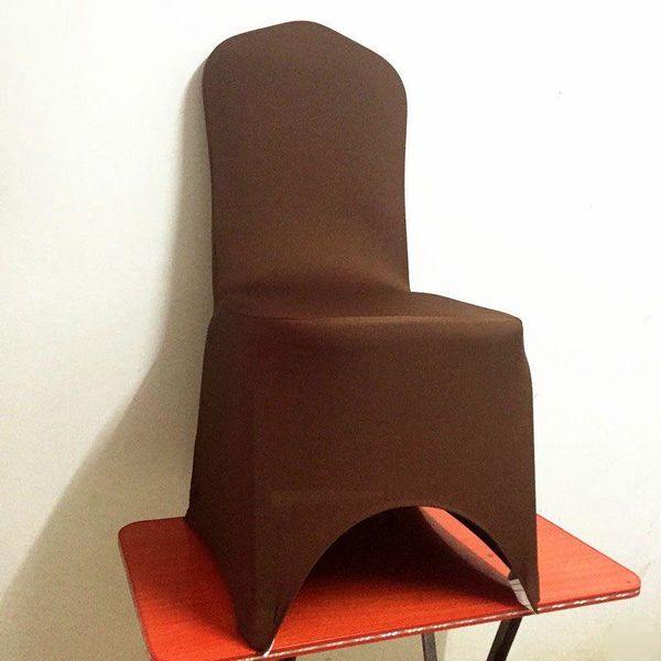 chair covers 100pcs extra thick dark brown wedding lycra stretch spandex for el banquet decoration
chair covers 100pcs extra thick dark brown wedding lycra stretch spandex for el banquet decoration